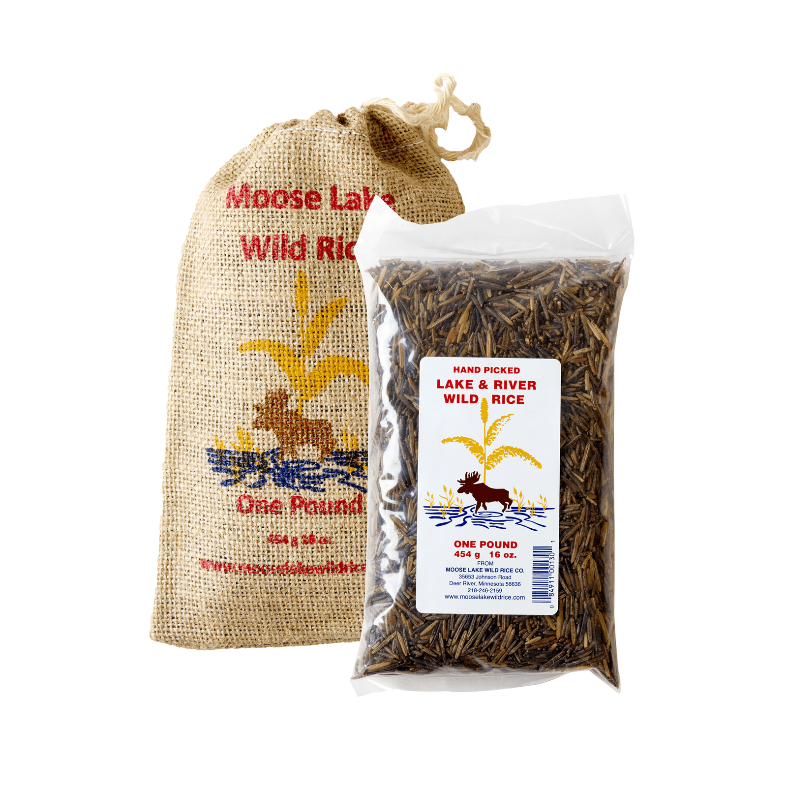 Moose Lake Hand Picked Wood Parched Lake & River Wild Rice Pantry Moose Lake 