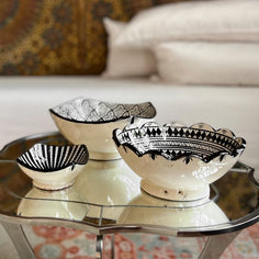 Moroccan Ceramic Nesting Bowls Bowl Verve Culture 