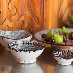 Moroccan Ceramic Nesting Bowls Bowl Verve Culture 