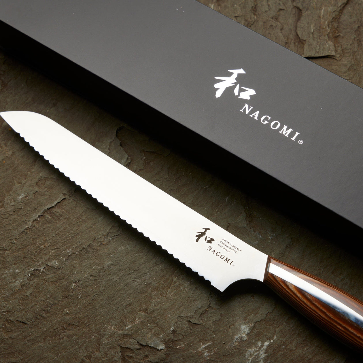 Nagomi Bread Knife Kitchen Knives Mitsuboshi Cutlery 