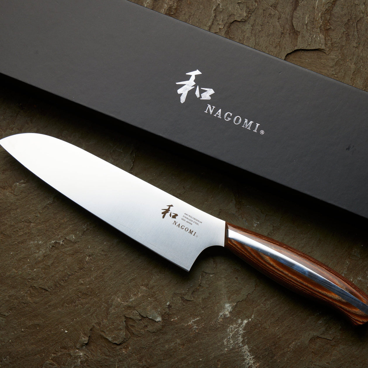 Nagomi Santoku Knife Kitchen Knives Mitsuboshi Cutlery 