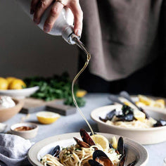 Olive Oil Bottle Pottery Farmhouse Pottery 