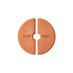 Onggi Fermentation Crock with Half Moon Weights- Matte Black Cookware & Tools Onggi 