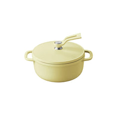 Oven Pot 2.0 | 14cm | Standing Handle Cookware Vermicular Matte Chamomile Yellow 