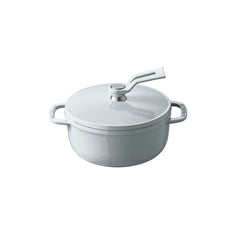 Oven Pot 2.0 | 14cm | Standing Handle Cookware Vermicular Oyster Gray 