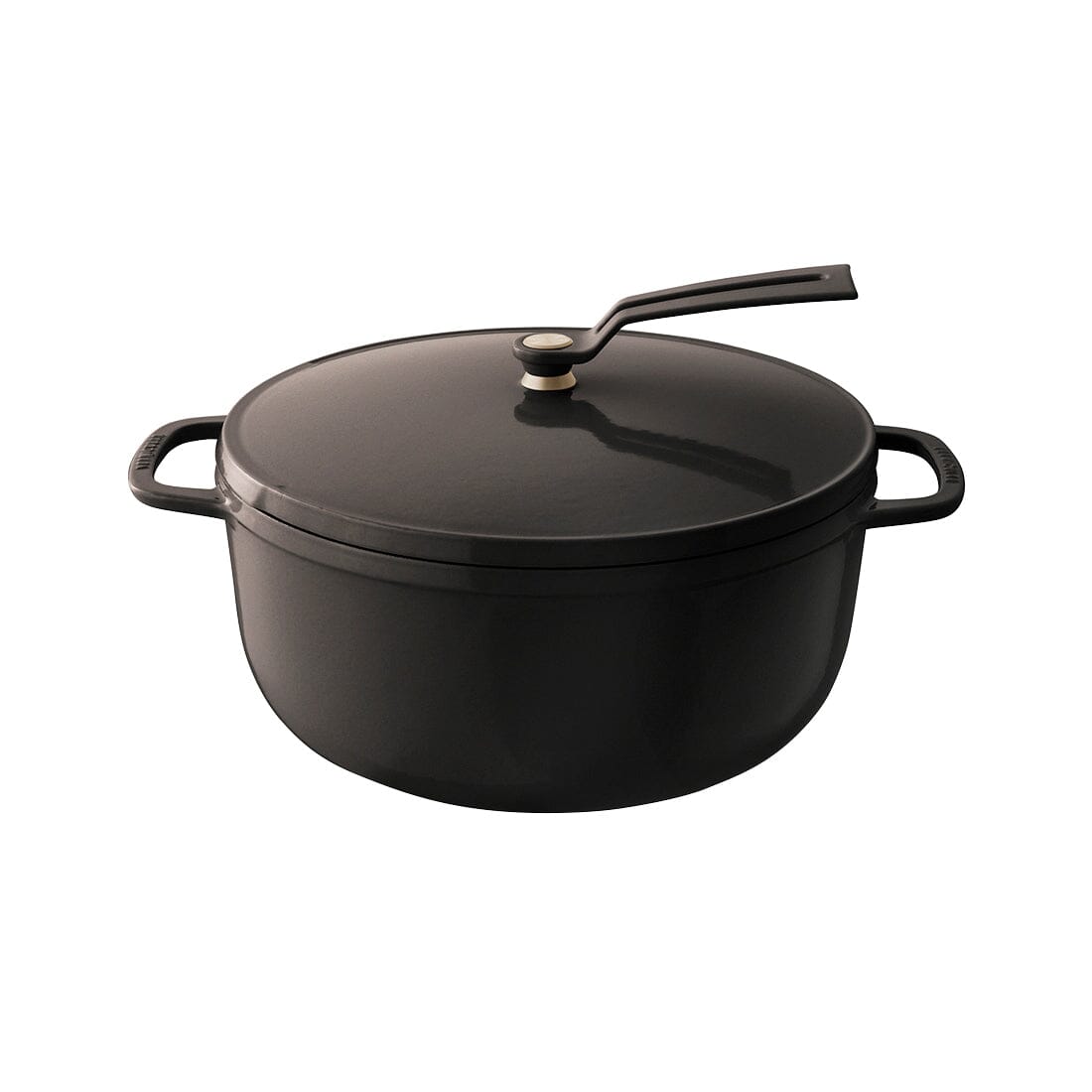 Oven Pot 2.0 | 26cm | Standing Handle Cookware Vermicular Hazelnut Brown 