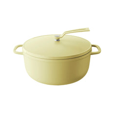 Oven Pot 2.0 | 26cm | Standing Handle Cookware Vermicular Matte Chamomile Yellow 