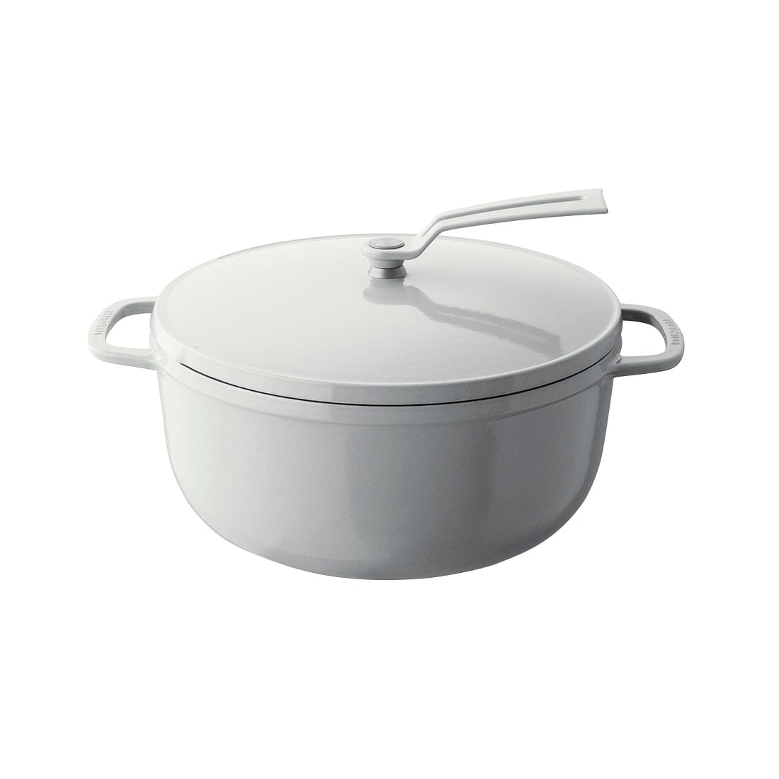 Oven Pot 2.0 | 26cm | Standing Handle Cookware Vermicular Sea Salt White 