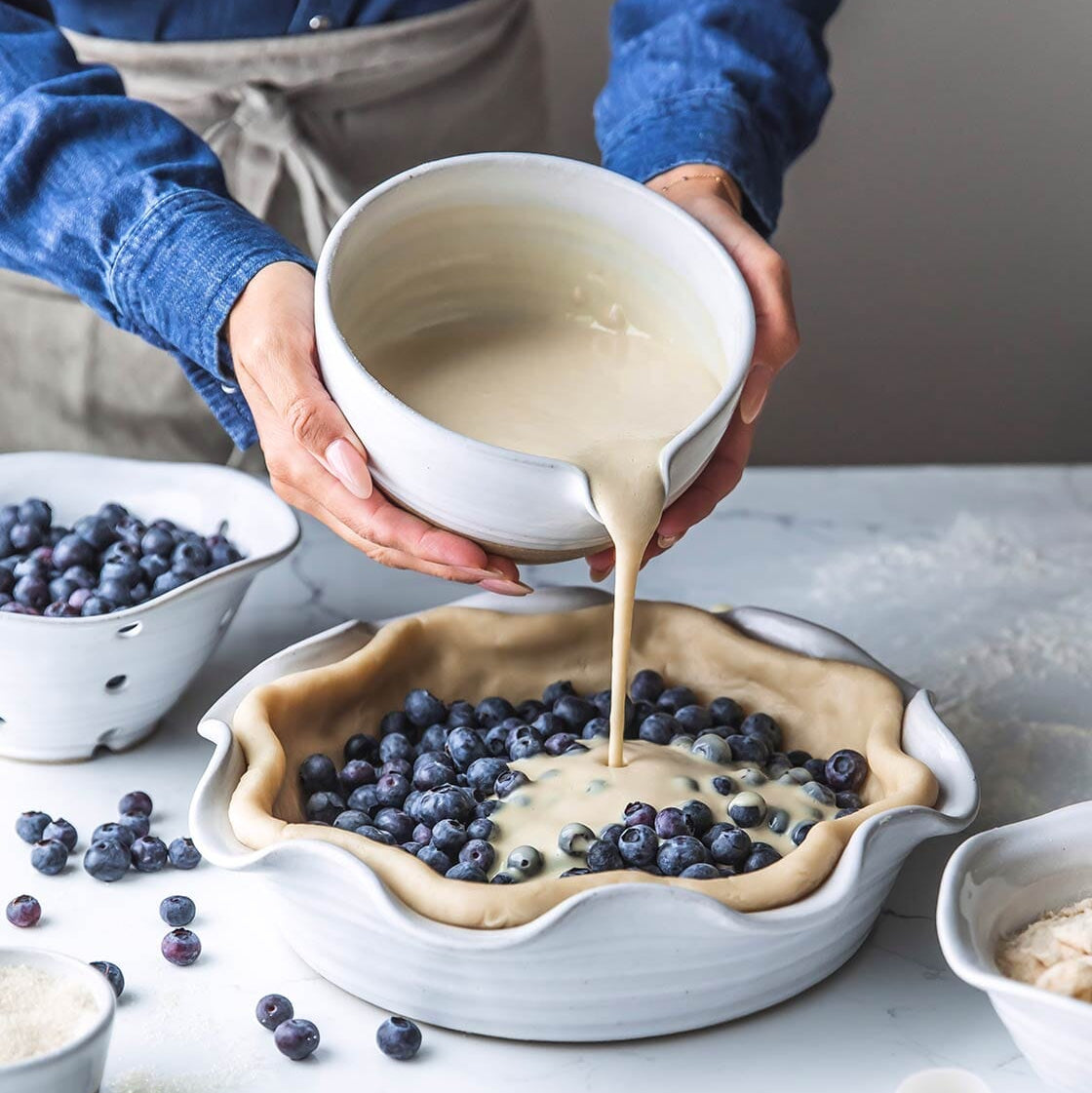 Pantry Bowl Pottery Farmhouse Pottery 