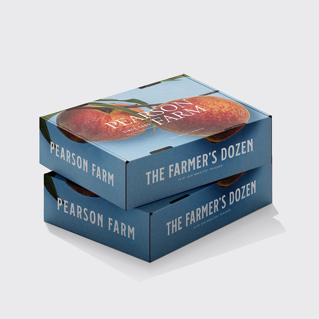 Pearson Farm 'The Farmer's Dozen' Box – 13 Premium Peaches Pantry Pearson Farm 