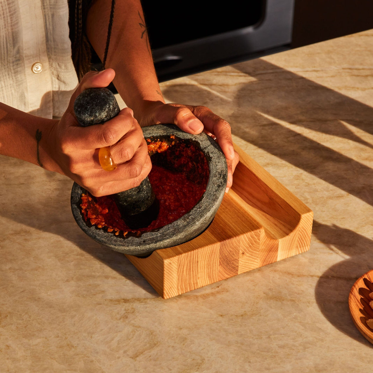 Perch Mortar and Pestle Spice Holcomb 