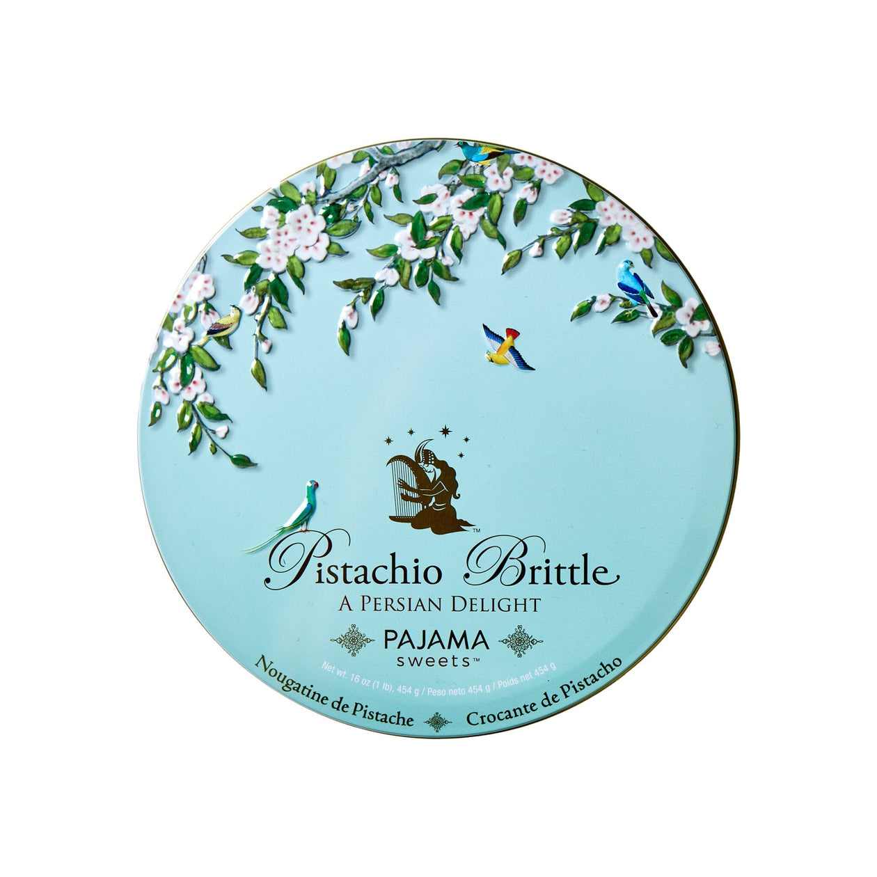 Persian Pistachio Brittle Pantry Pajama Sweets 1 lb 