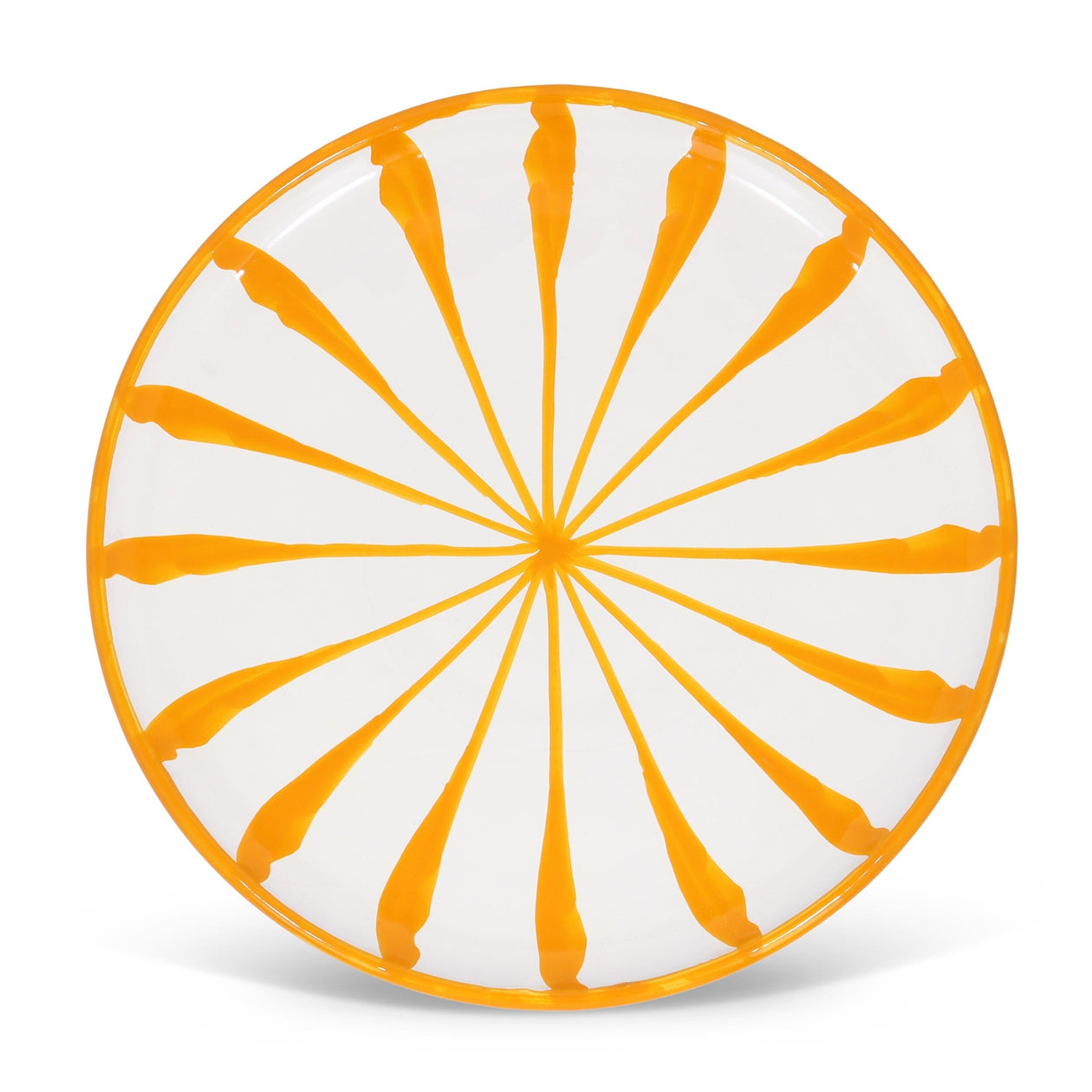 Platter with candy cane stripes Plate Pomelo Casa 