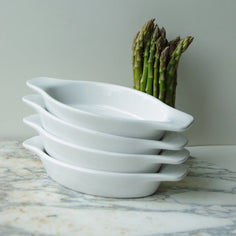 Poterie Renault Handled Oval Dish Set of 2 Equipment Kiss That Frog 