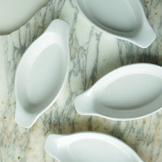 Poterie Renault Handled Oval Dish Set of 2 Equipment Kiss That Frog 