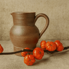 Poterie Renault Small Vintage Water Jug Housewares Kiss That Frog 