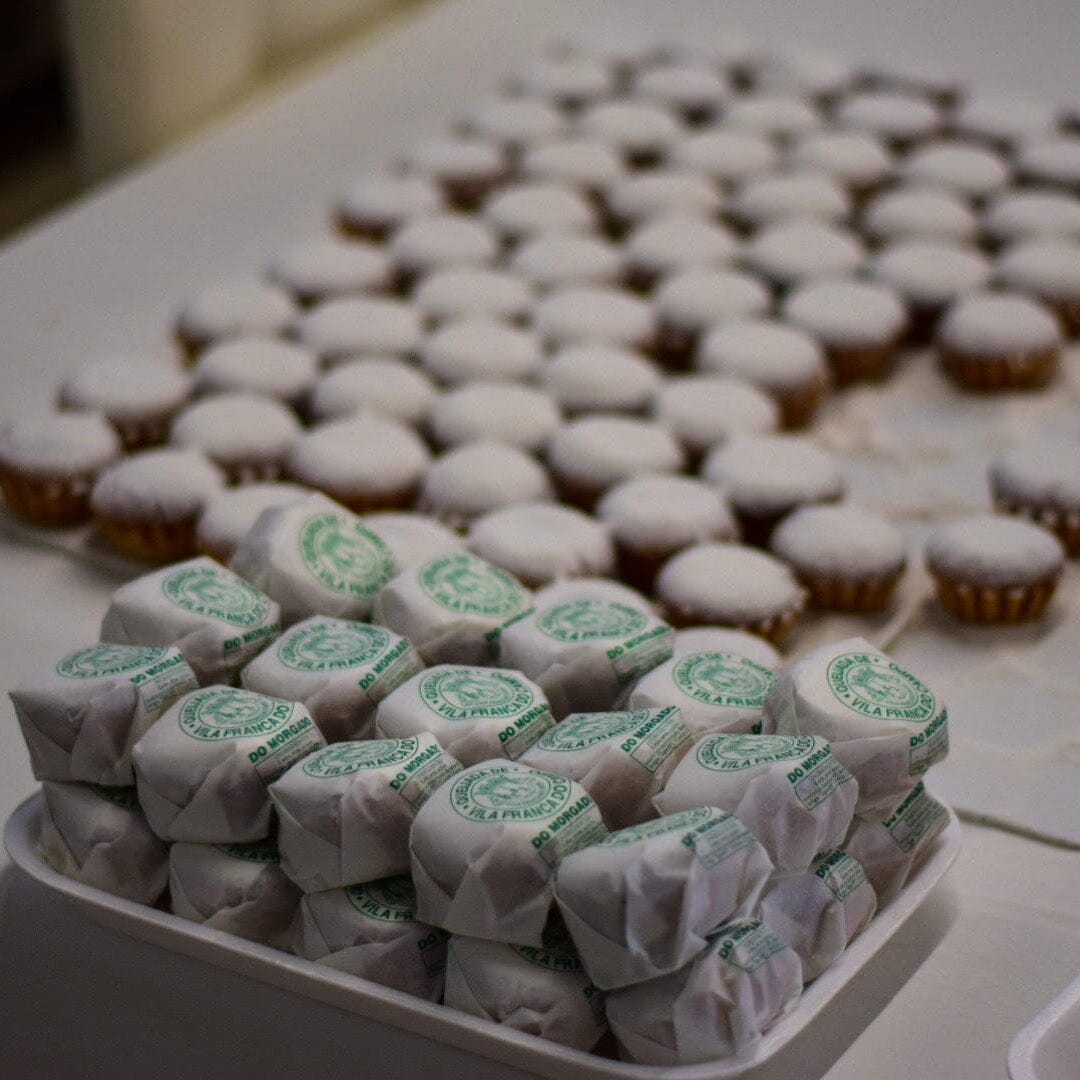 Queijadas de Vila Franca do Campo Do Morgado (Custards) 6piece Pantry Portugalia Marketplace 