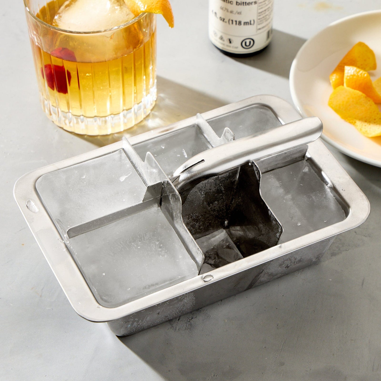 RSVP Stainless Steel Ice Cube Tray - Large Equipment RSVP 