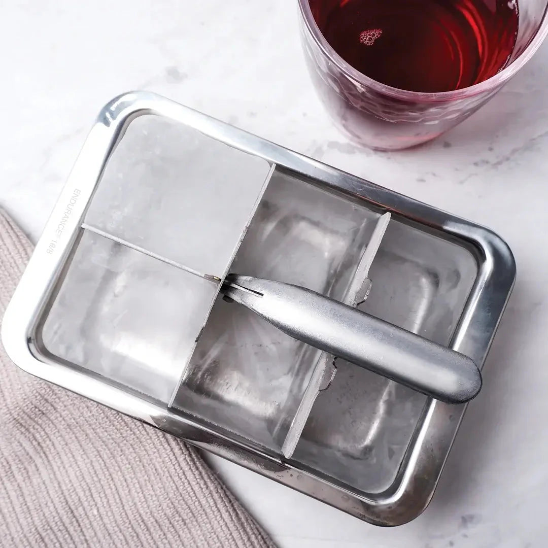 RSVP Stainless Steel Ice Cube Tray - Large Equipment RSVP 