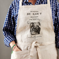 Serie Limitee Apron - 2 Designs (Blue Tags & Physiologie du Gout) Serie Limitee 