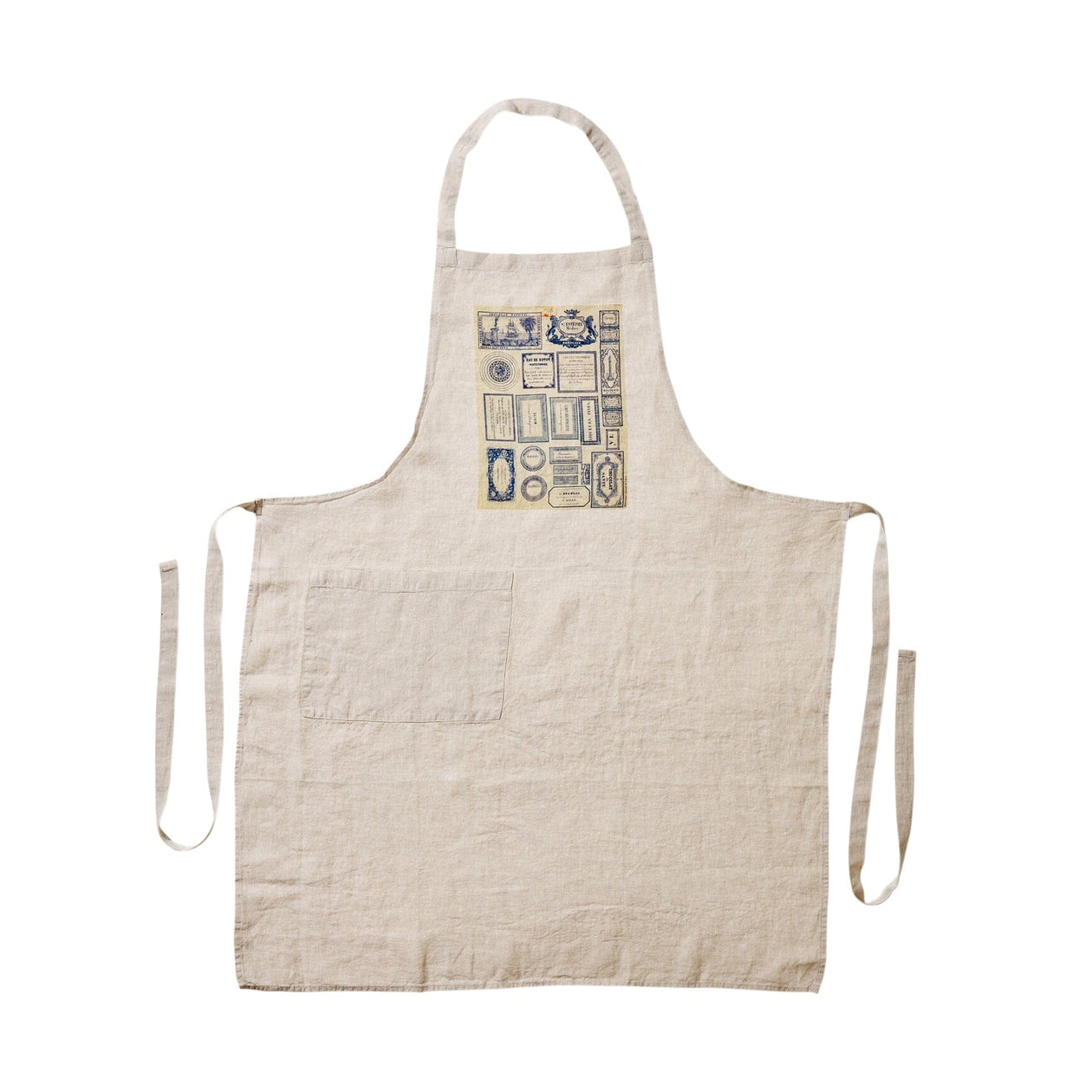 Serie Limitee Apron - 2 Designs (Blue Tags & Physiologie du Gout) Serie Limitee Blue Tags 