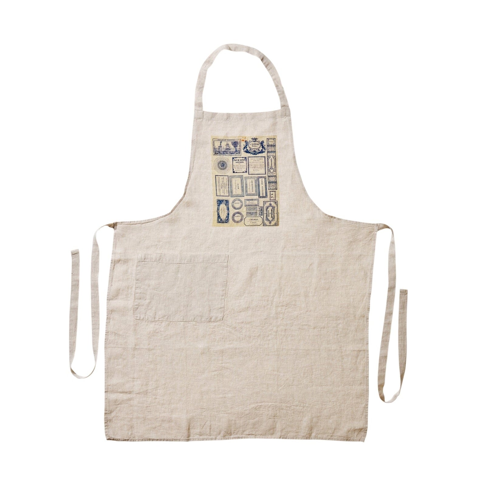 Serie Limitee Apron - 2 Designs (Blue Tags & Physiologie du Gout) Serie Limitee Blue Tags 