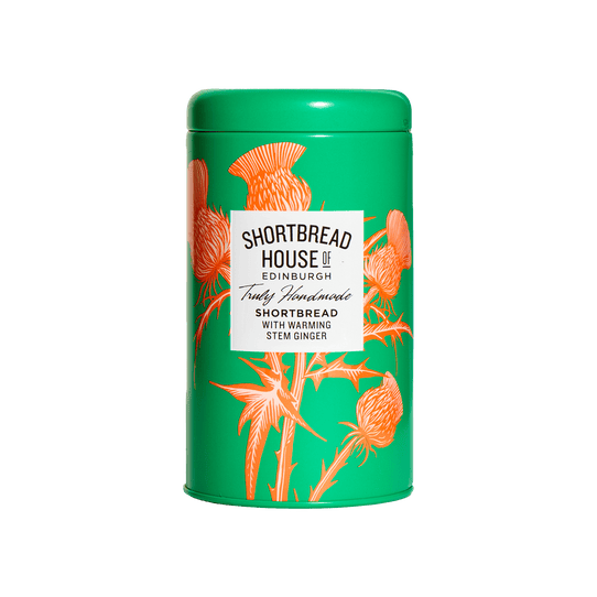 Shortbread House of Edinburgh Warming Stem Ginger Shortbread Biscuits Pantry Chelsea Market Basket 