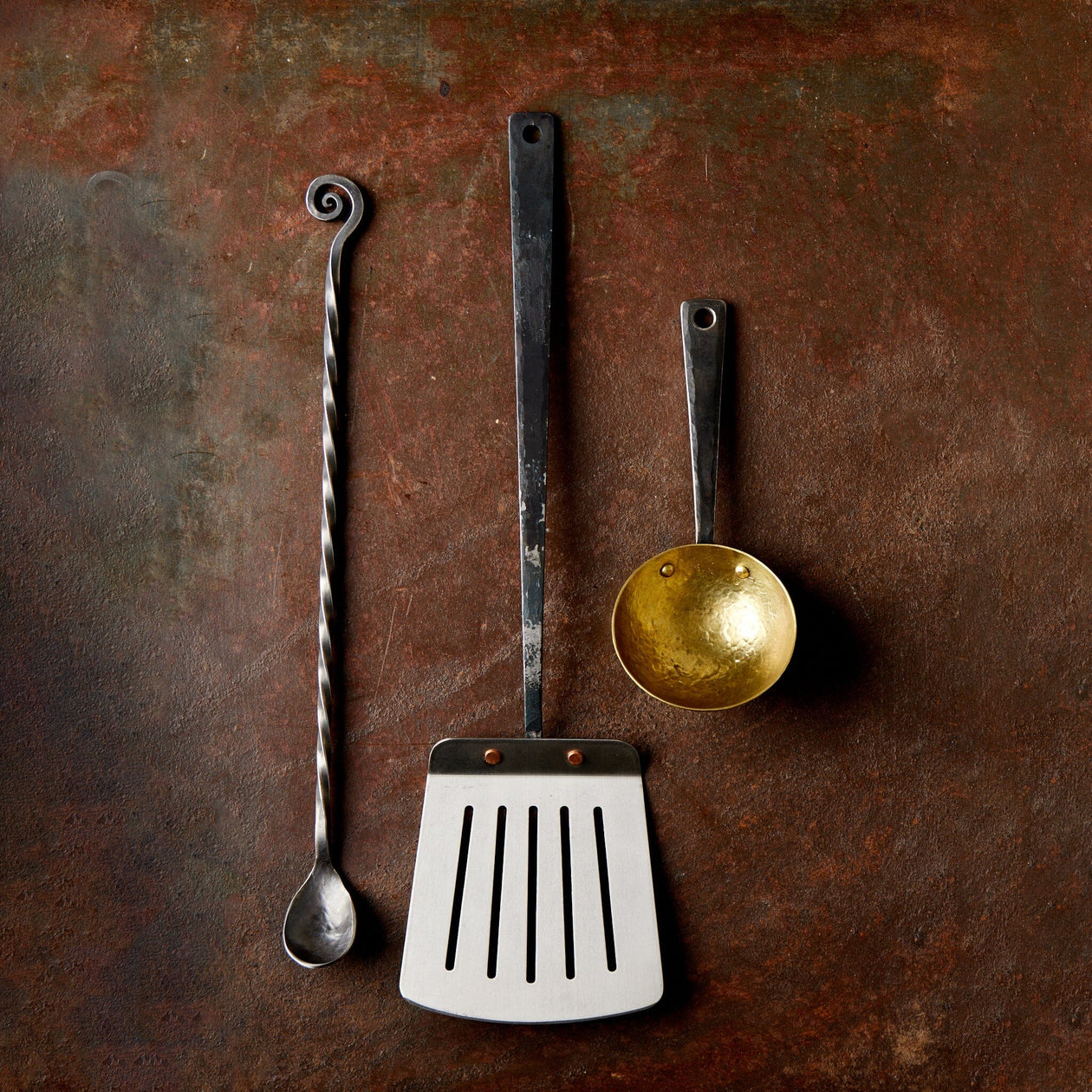 Soma Hand-Forged Slotted Spatula | Milk Street Store