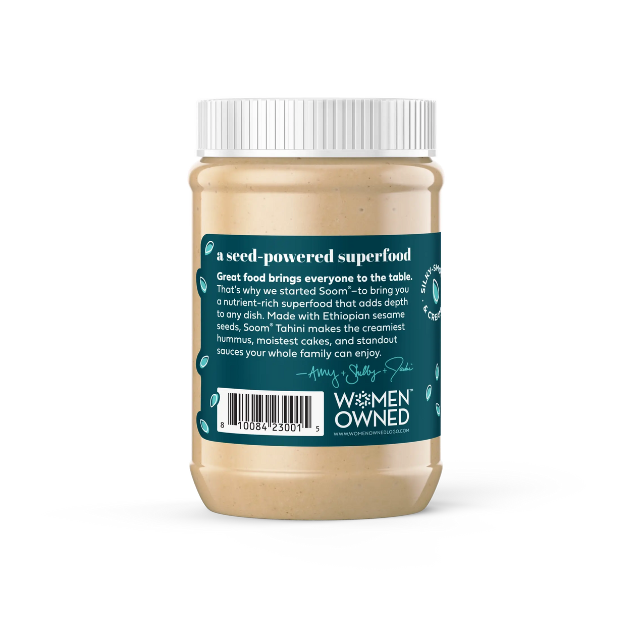 Soom Premium Tahini - 16oz Pantry Soom Foods 