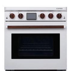 Stainless Steel Charlie Induction Range Equipment Copper Sea Salt White Black Walnut 