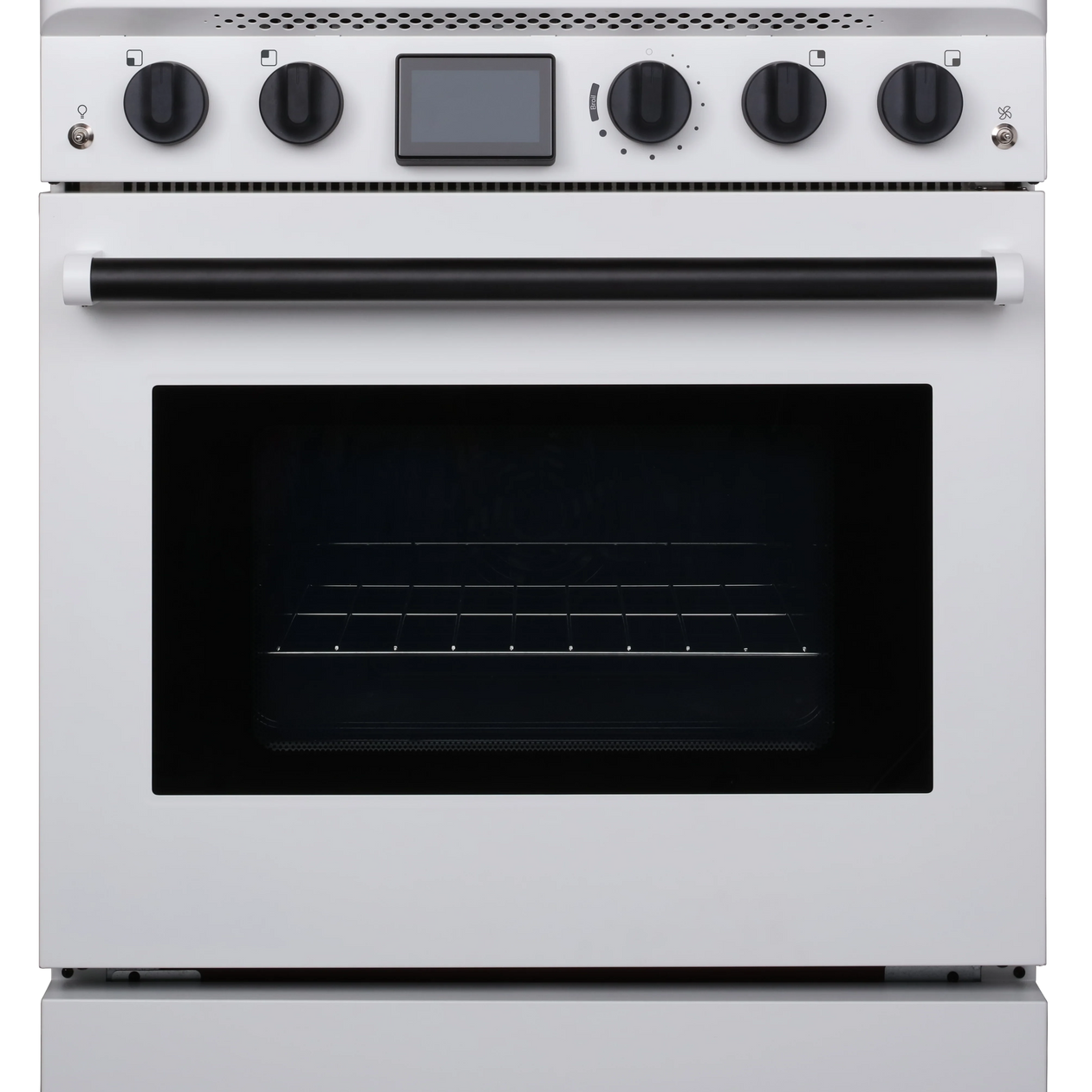 Stainless Steel Charlie Induction Range Equipment Copper Sea Salt White Inkwell Black Polymer 