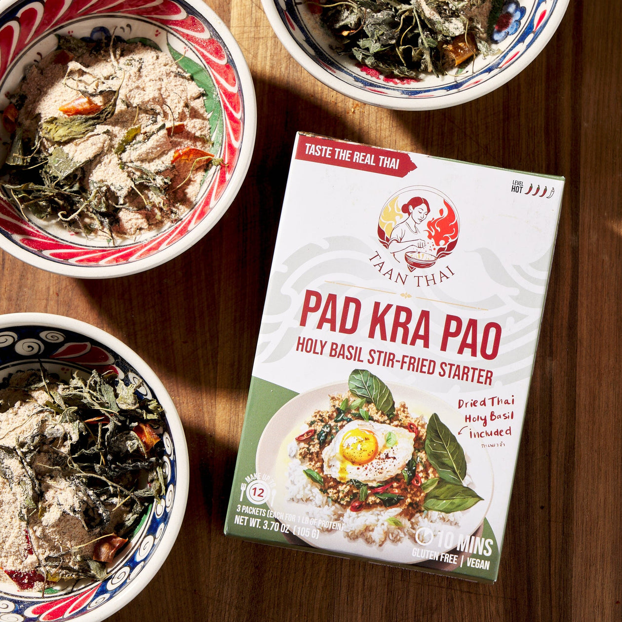 Taan Thai Pad Kra Pao Kit Pantry Taan Thai 