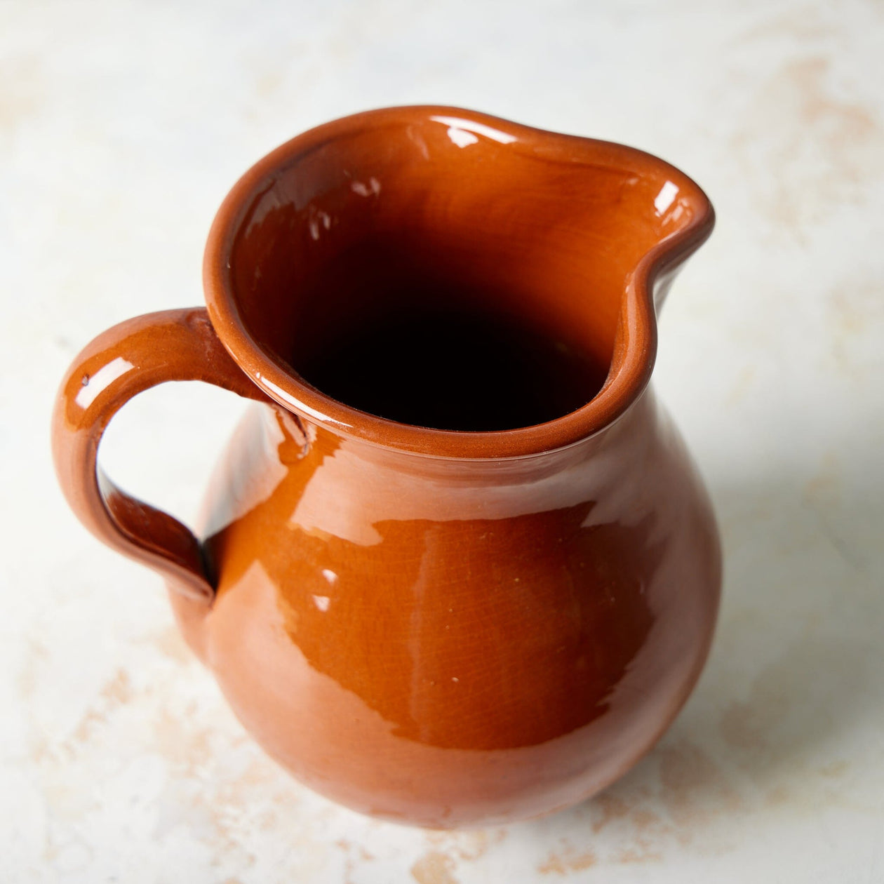 Terracotta Clay Pitcher - 1.5 liter Serveware From Spain 