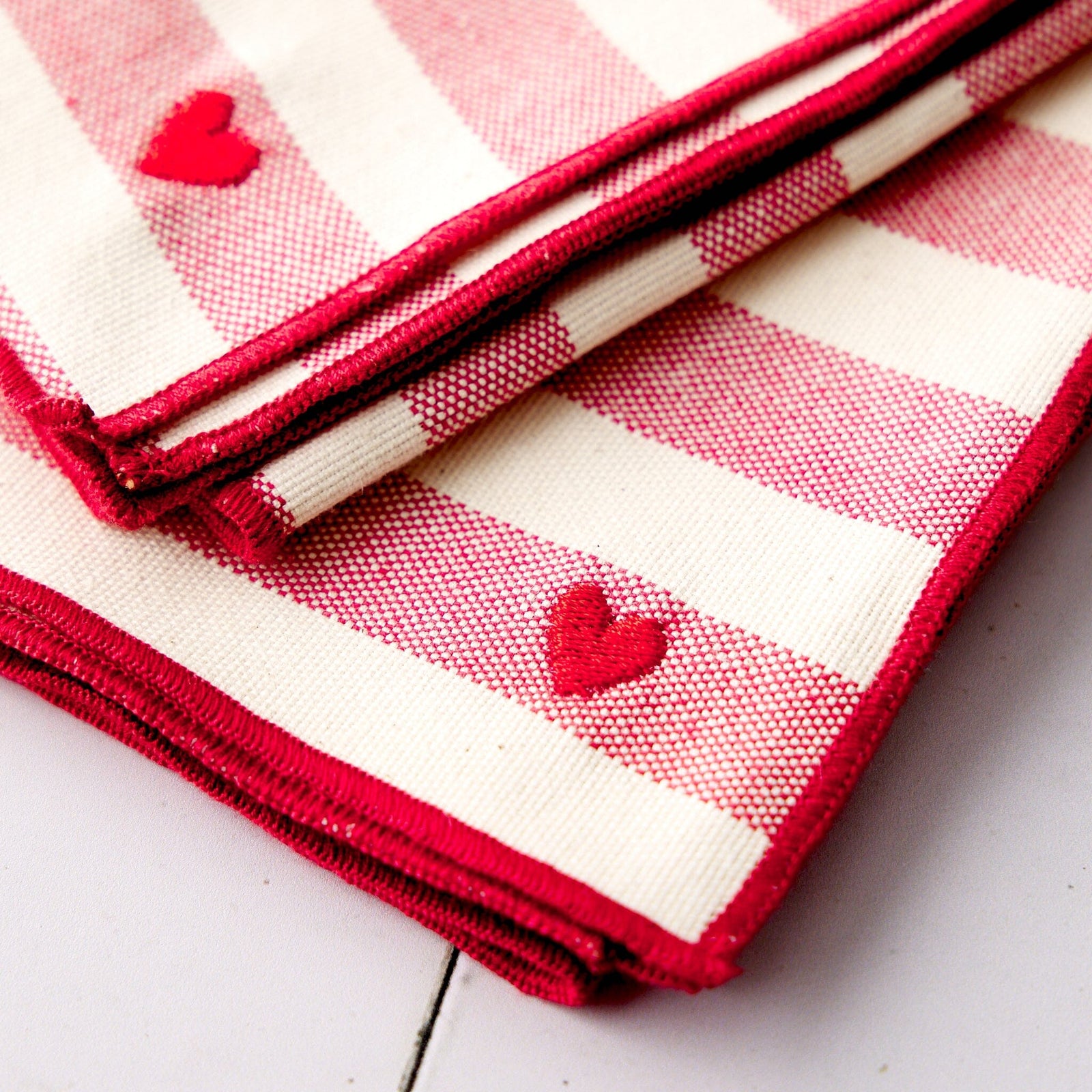 Torres Novas Striped Dinner Napkins — Set of 2 Soft Goods Torres Novas 