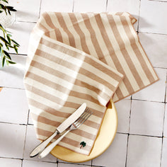Torres Novas Striped Dinner Napkins — Set of 2 Soft Goods Torres Novas 