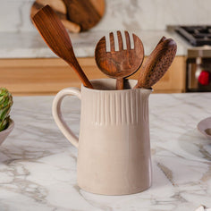 Une Vie Nomade Earth Lines Pitcher - Two sizes Tabletop Une Vie Nomade Large 