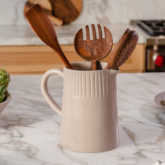 Une Vie Nomade Earth Lines Pitcher - Two sizes Tabletop Une Vie Nomade Large 