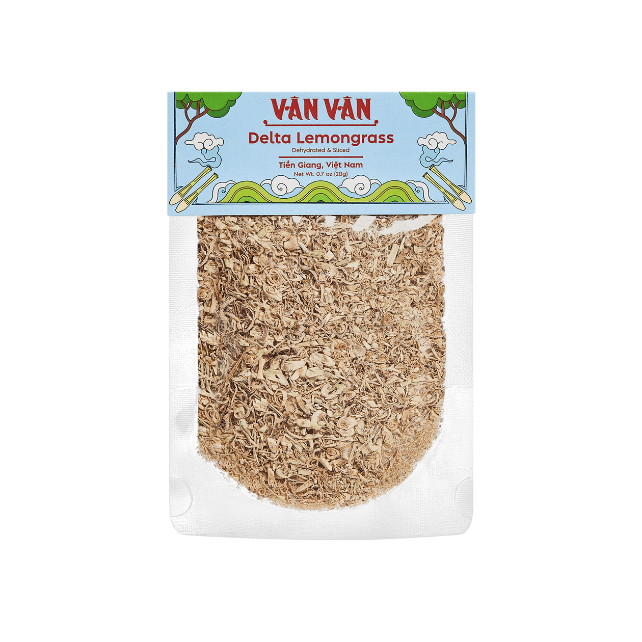 Vân Vân Single-Origin Dehydrated Lemon Grass Pantry Van Van 