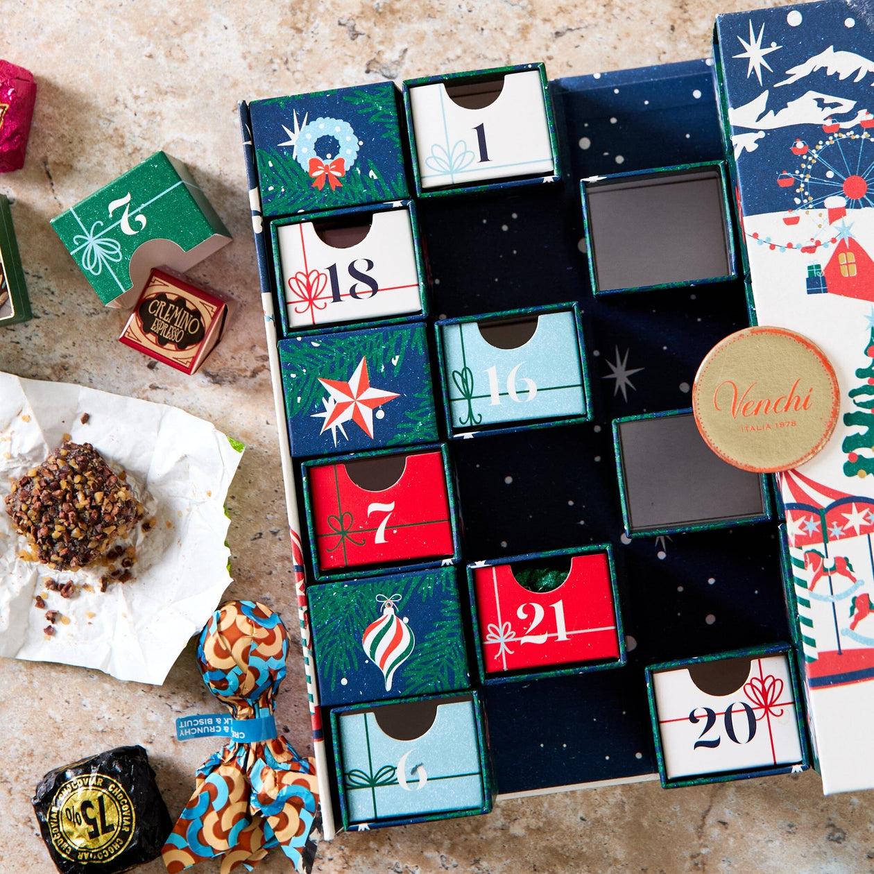 Venchi Prestige Advent Calendar 2026 Pantry Venchi US Inc. 