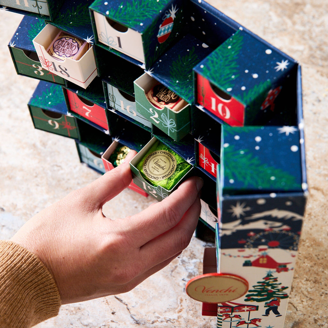 Venchi Prestige Advent Calendar 2026 Pantry Venchi US Inc. 