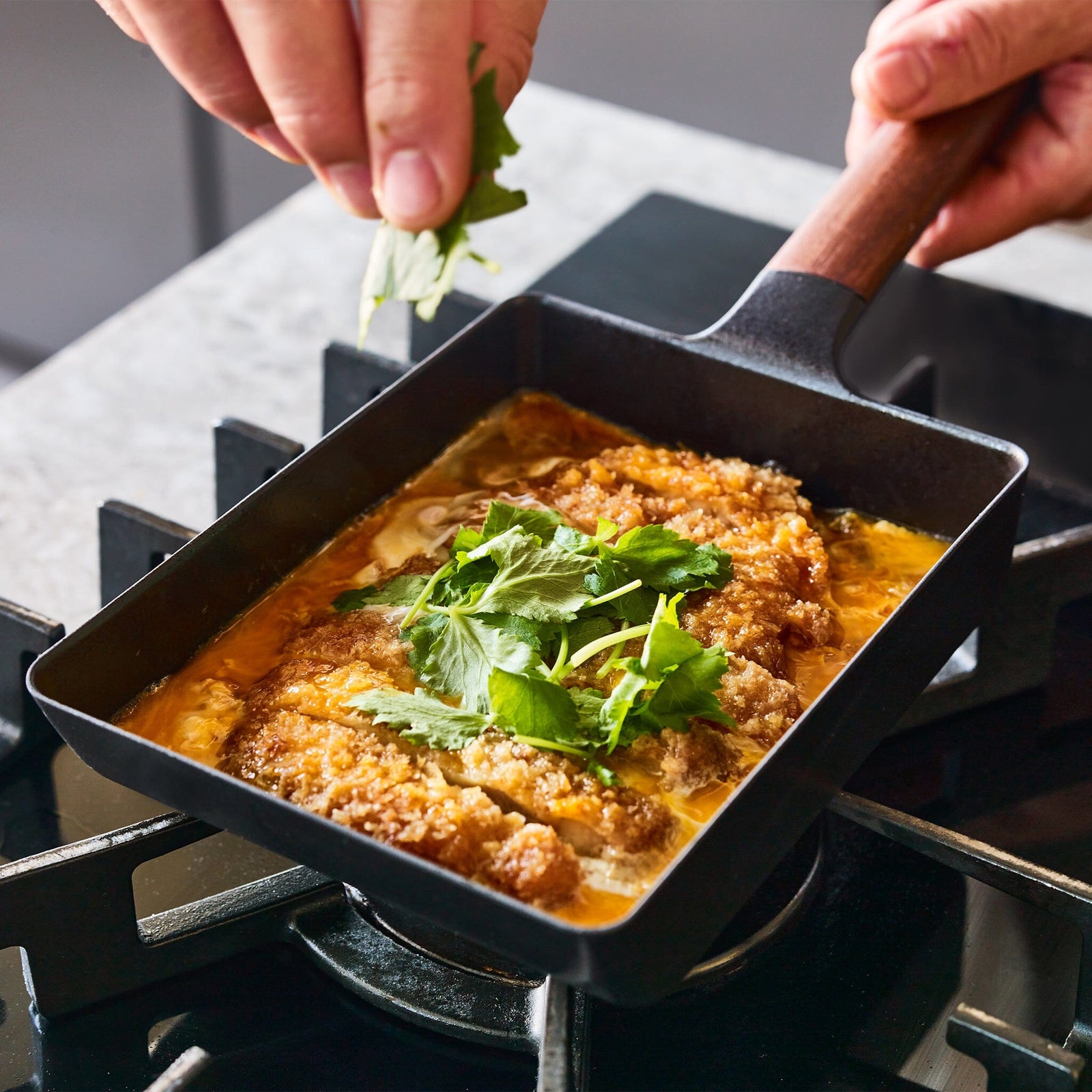 Vermicular Egg and Toast Pan with Standing Lid | Milk Street