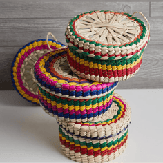 Verve Culture | Molcajete with Tortilla Basket Molcajete Verve Culture 
