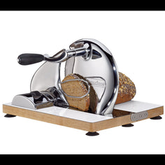 "Vintage" Bread Slicer, Manual, Chrome Kitchen Tools Küchenprofi USA 