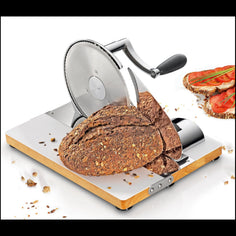 "Vintage" Bread Slicer, Manual, Chrome Kitchen Tools Küchenprofi USA 