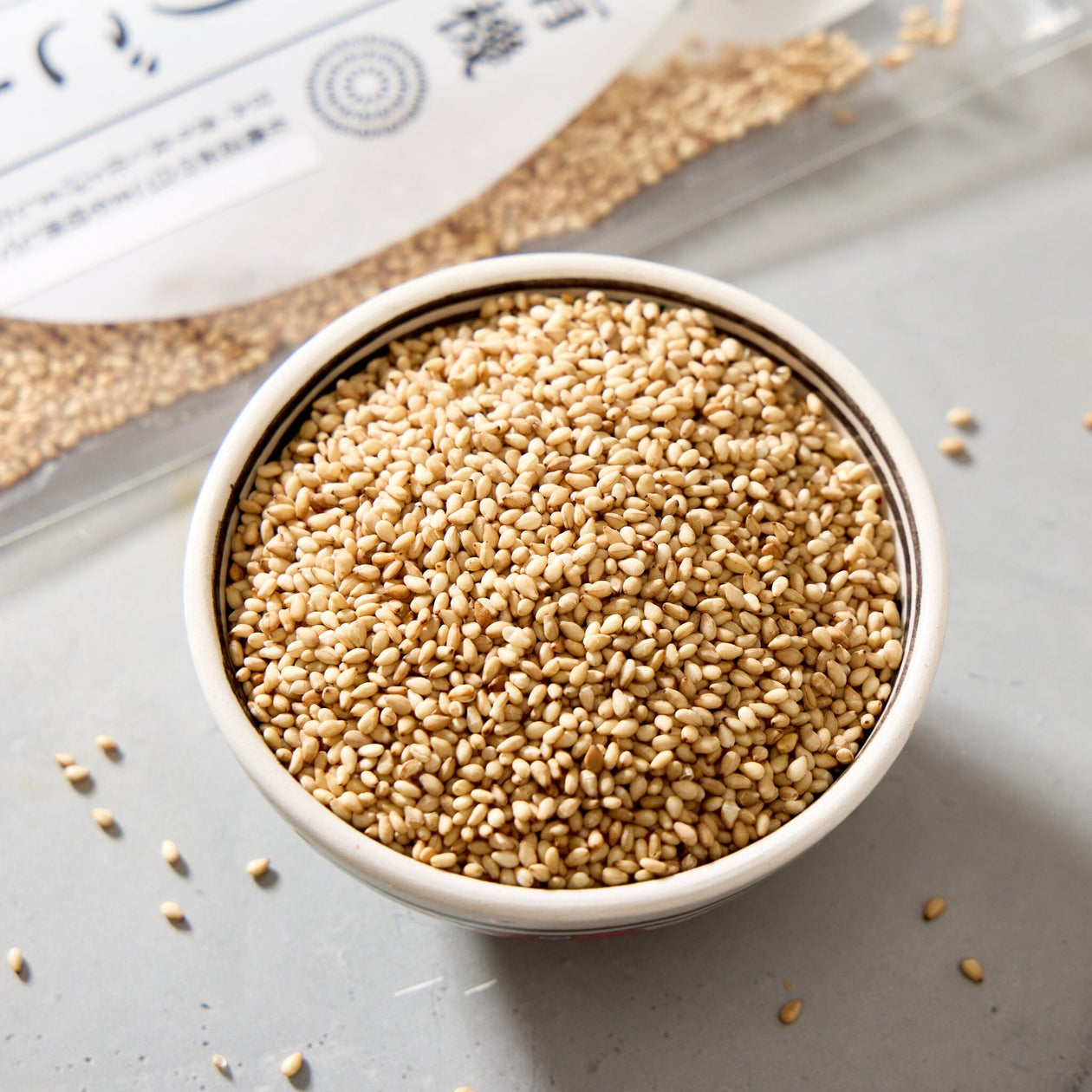 Wadaman Organic Unhulled Toasted Sesame Seeds pantry Wadaman 