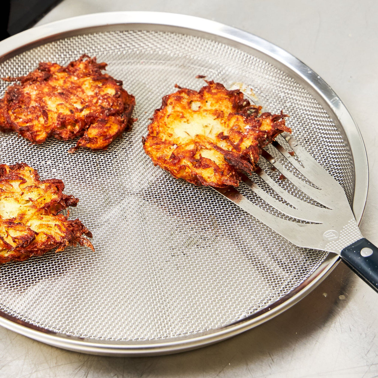 Wagensteiger Stainless Steel Mesh Tray Set with Drip Pan 28cm Wagensteiger 