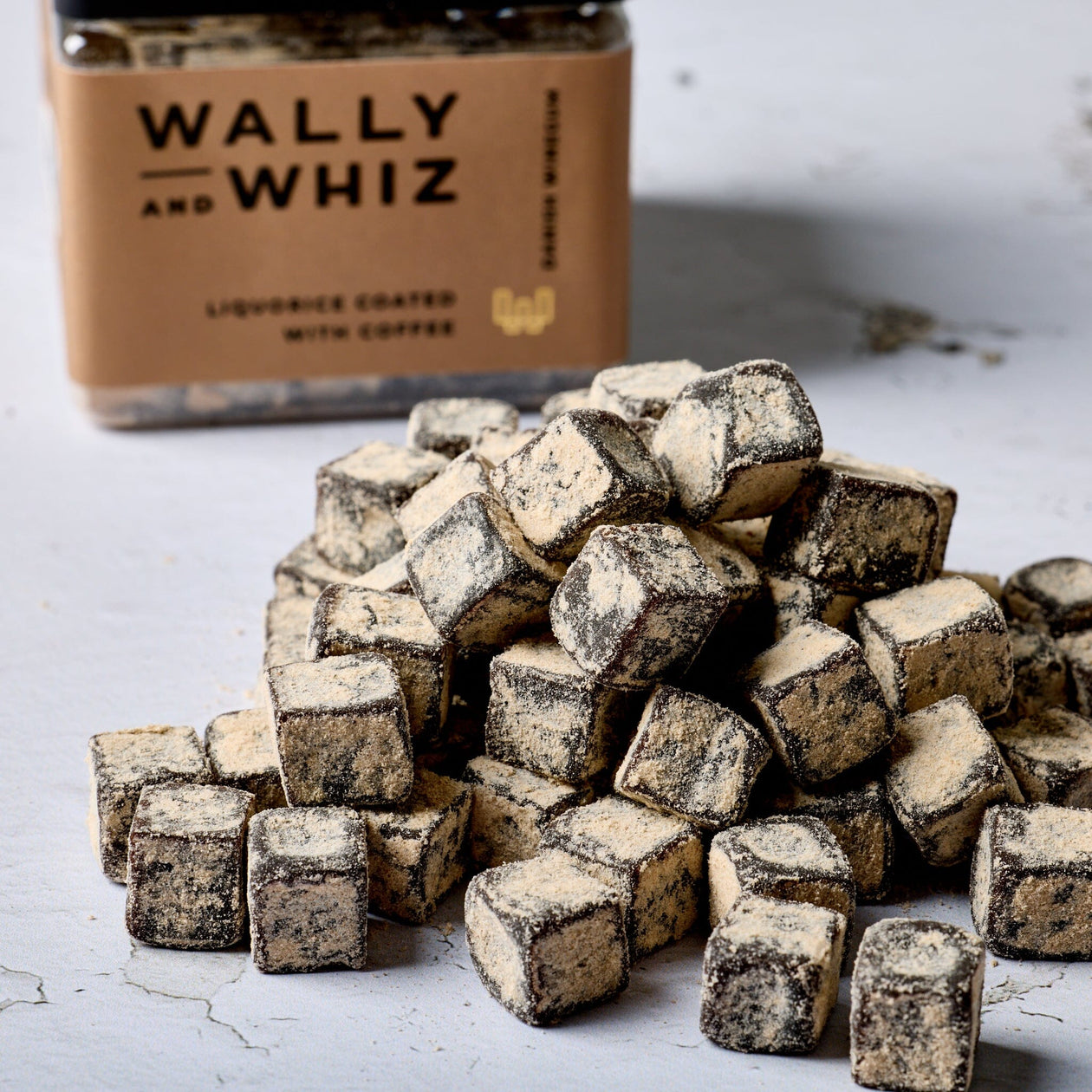 Wally and Whiz Licorice with Coffee Winegum Candies Pantry WALLY AND WHIZ 