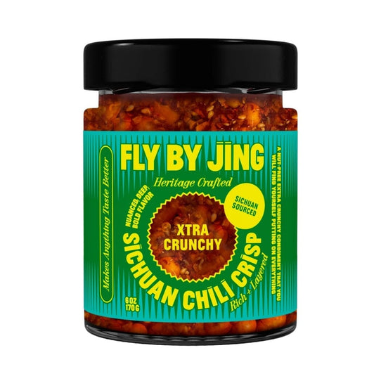 Xtra Crunchy Sichuan Chili Crisp Pantry Fly By Jing 