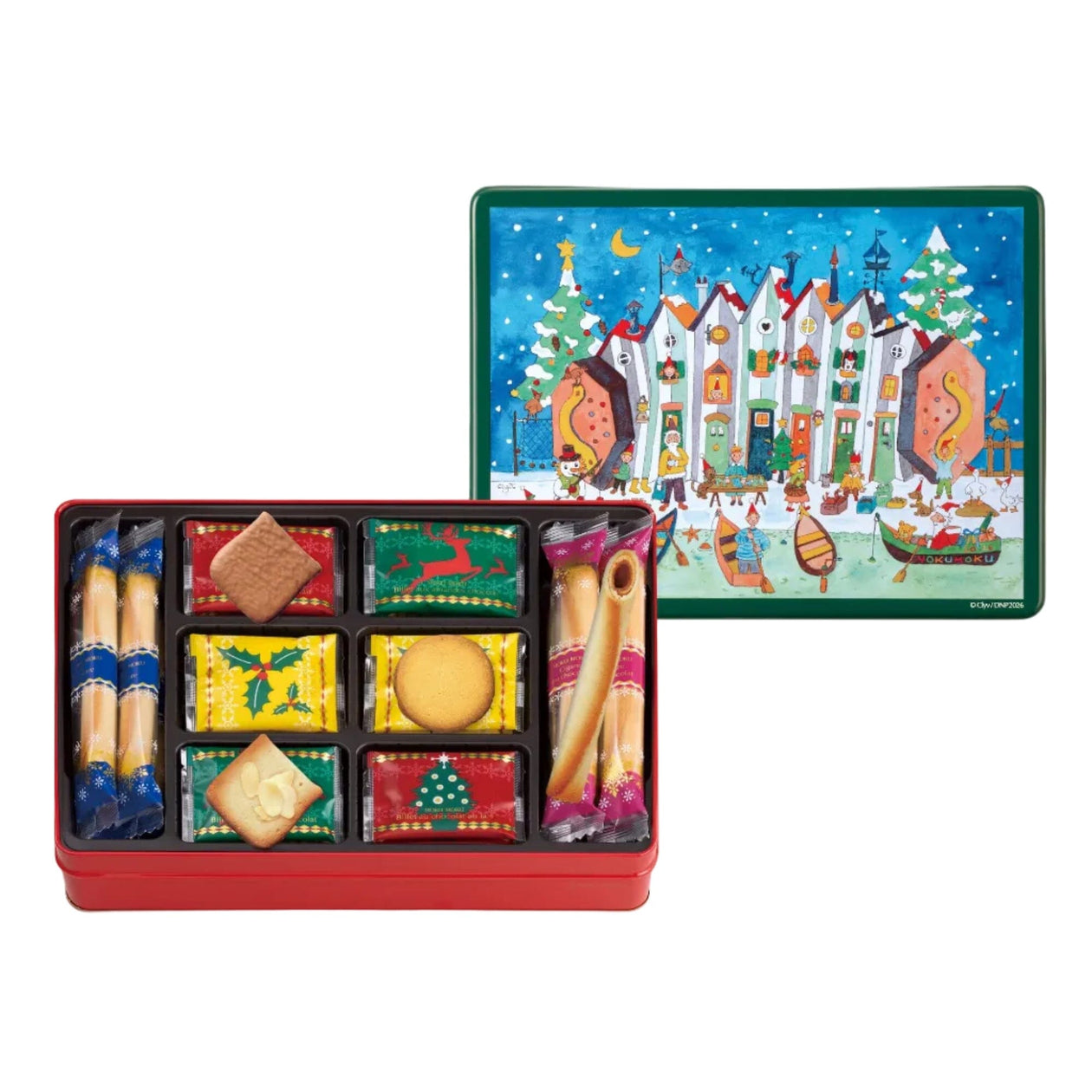 Yoku Moku Cookie Assortment Holiday Tins Pantry Yoku Moku 