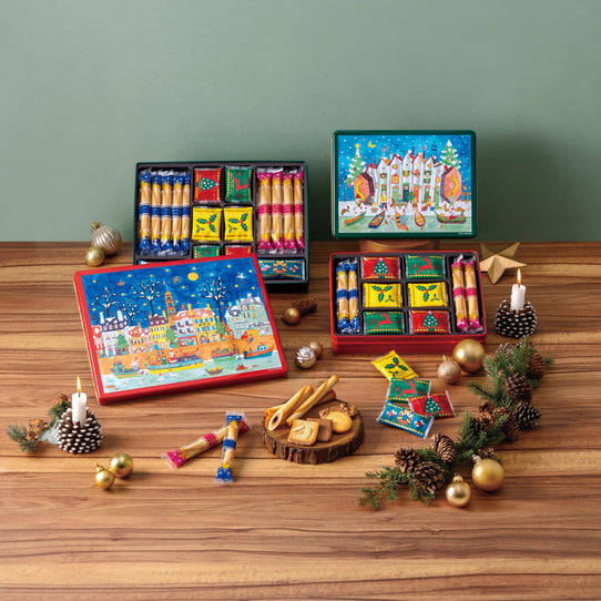 Yoku Moku Cookie Assortment Holiday Tins Pantry Yoku Moku 
